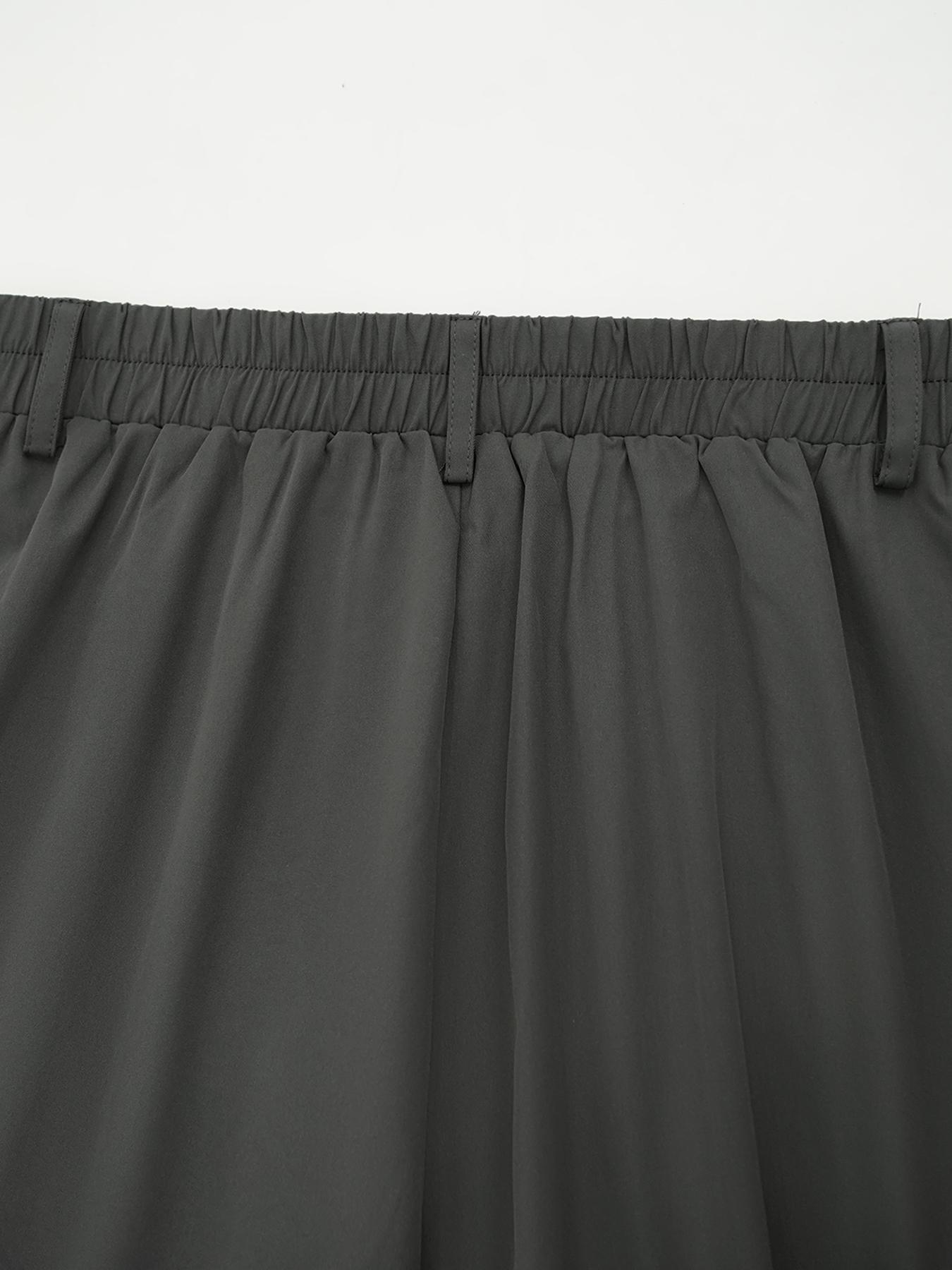 Elegant Wide Leg Straight Pants for Women, High Waist Casual Trousers, Summer Loose Fit, Spring Fall Fashion