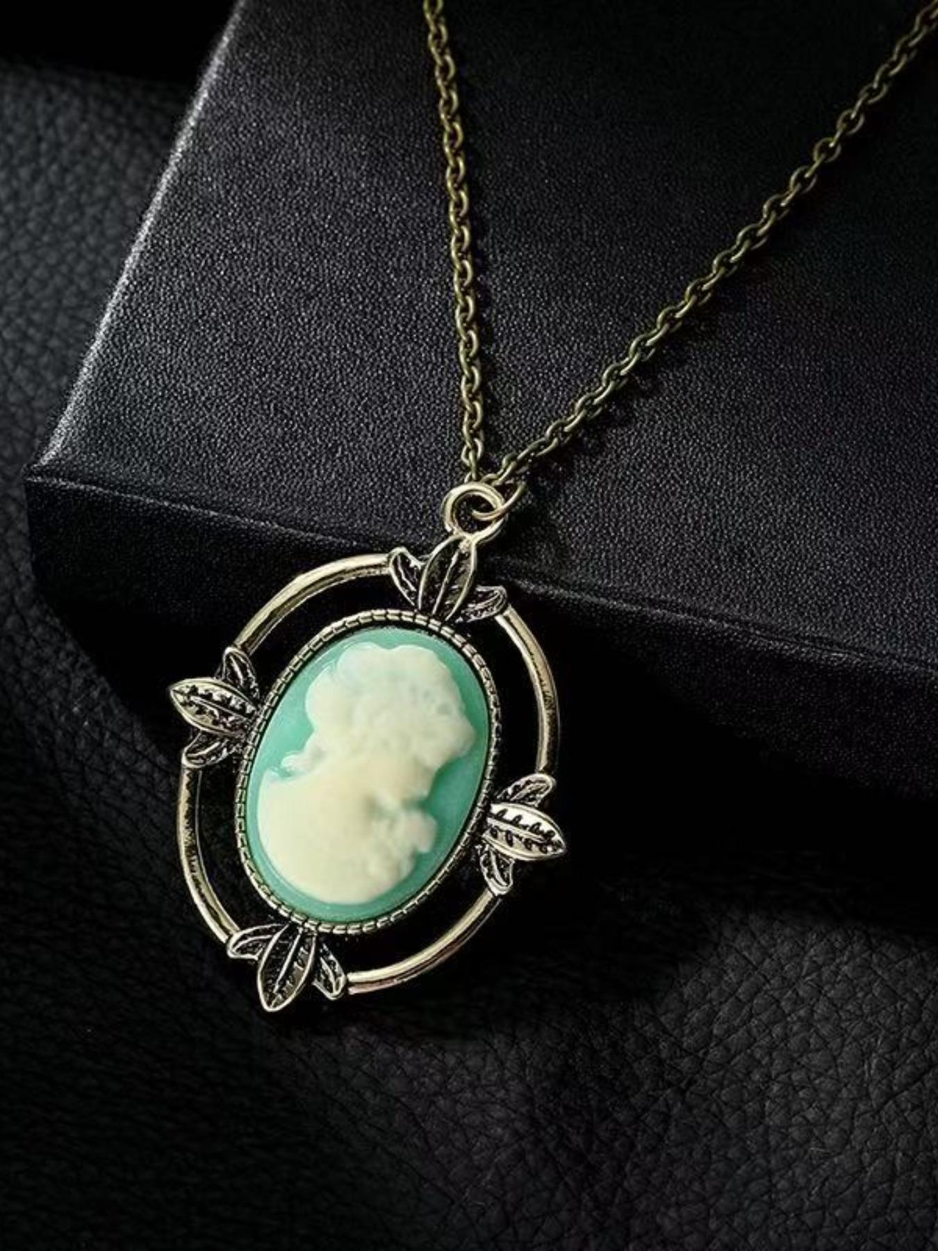 Vintage Alloy Abalone Necklace, Sweater Chain, European and American Style Jewelry, Trendy Accessory, Perfect Gift