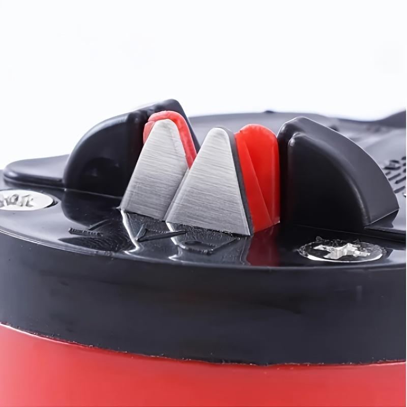 Mini Magnetic Dual-Sided Whetstone Sharpener, Strong Adsorption, Portable Design, Multi-Tool Compatibility, Kitchen Knife Sharpening Tool