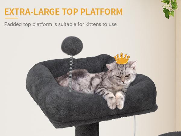 DWVO 75in Cat Tree Tower for Indoor Cats, Multi-Level Cat Furniture with Scratching Posts, Cat Caves, Padded Perch, Cozy Hammock, Ladder, and Plush Balls for Kittens, Pet Play House DWVO 75in Cat Tree Tower for Indoor Cats, Multi-Level Cat Furniture with Scratching Posts, Cat Caves, Padded Perch, Cozy Hammock, Ladder, and Plush Balls for Kittens, Pet Play House