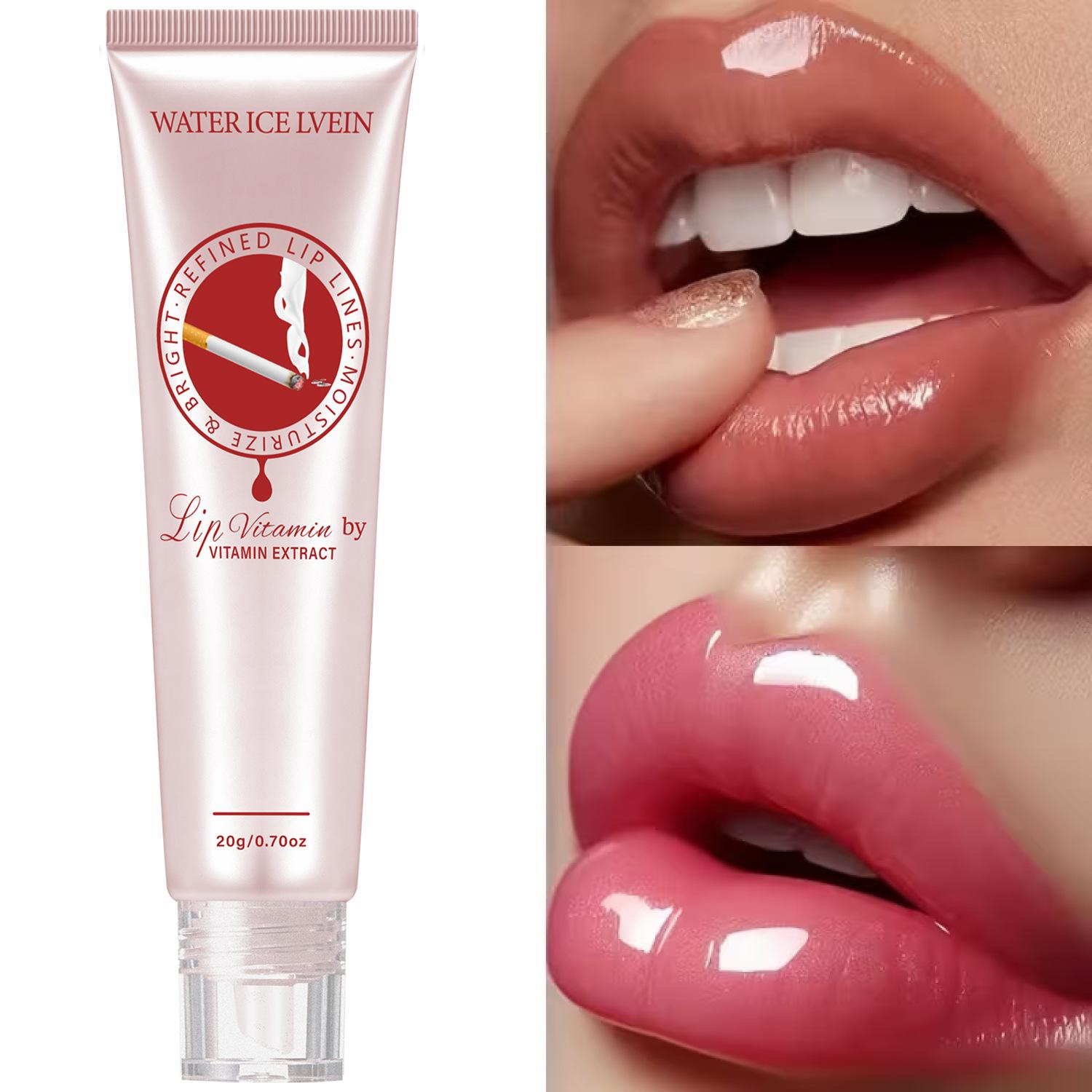 Lip serum, lip gloss for dark lips, lip balm for smokers and non-smokers, dark color, Lip care