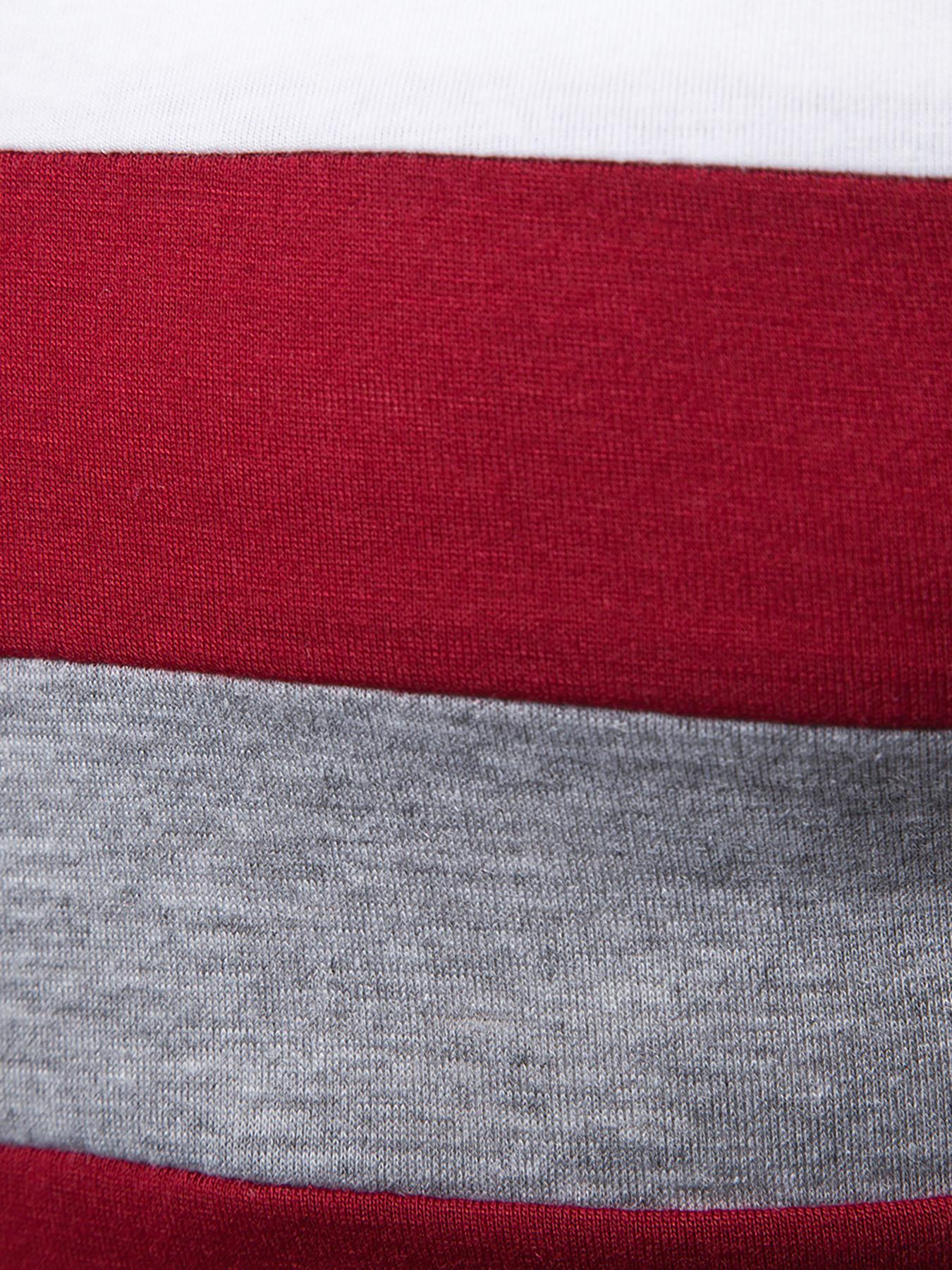 Men's Colorblock Short Sleeve Polo Shirt, Regular Fit Casual Button Front Polo Top for Summer, Fashion Men's Clothes for Daily Wear