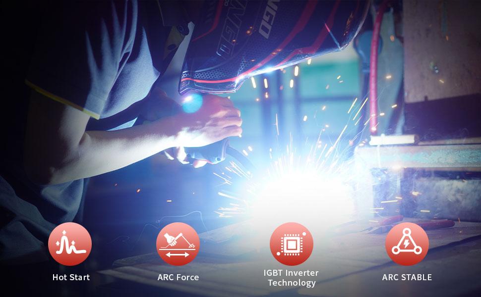 Puwu 135A 110V MIG Welder,Flux Core Welder with Flux MIG/Lift TIG/Stick 3-in-1 IGBT Inverter LED Digital Display Gasless Welder Puwu 135A 110V MIG Welder,Flux Core Welder with Flux MIG/Lift TIG/Stick 3-in-1 IGBT Inverter LED Digital Display Gasless Welder