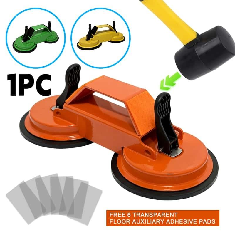 Floor Gap Repair Dual Head Suction Tool, Professional Home Tools Kit, Suitable for Flat Surfaces, Tiles, Wood, PVC, Glass Floors