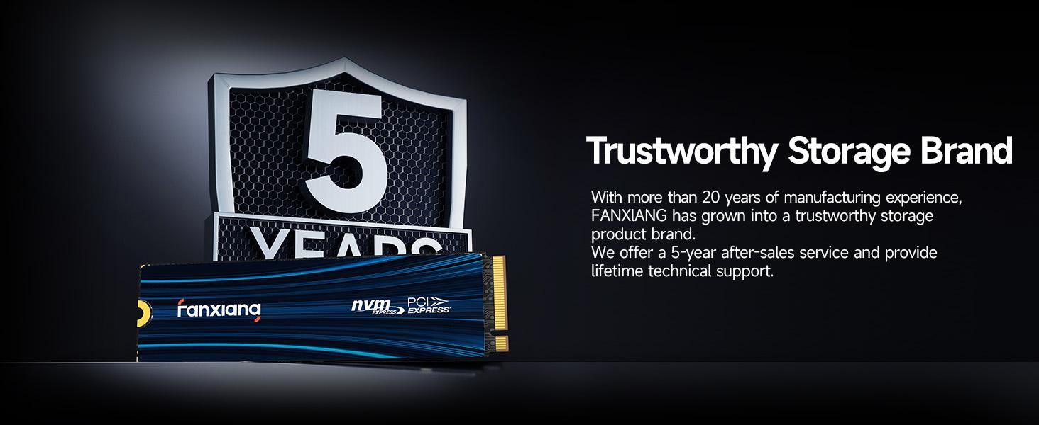 FANXIANG S880E/S880ER 4TB SSD M.2 NVMe PCIe Gen4 Gaming SSD M.2 2280, Up to 7100MB/s Compatible with PS5, Internal Solid State Drive for Gamers, Professionals, Creators