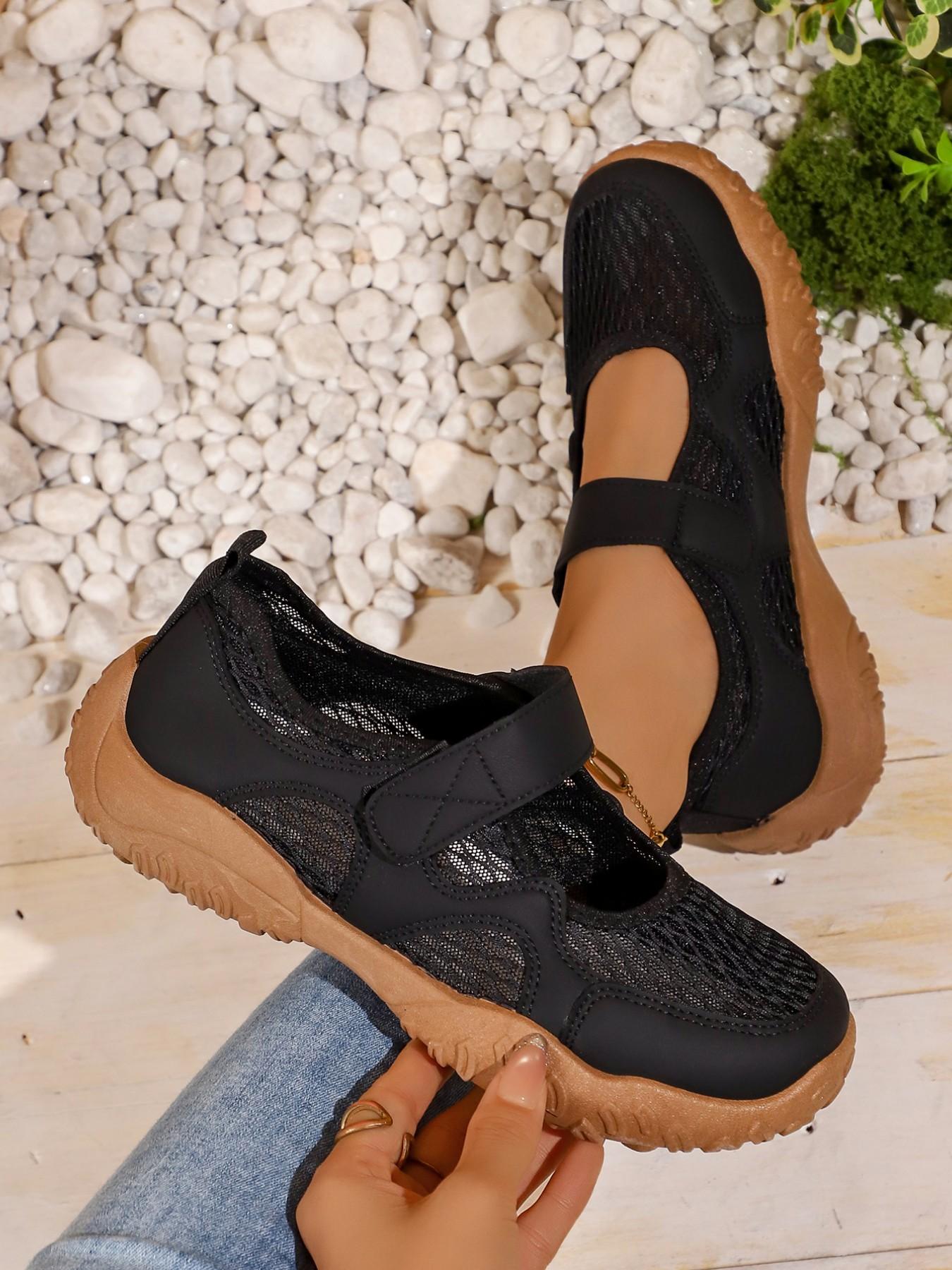 Barefoot Flats Shoes For Women Casual Breathable Shoes Slip On Zero Drop Mesh Minimalist Cheerleading Shoes Walking Fashion Casual Trainer Wide Toe Box Sneakers Lightweight Summer Athletic Sports Rubber LoaferA Worry Free S Footwear