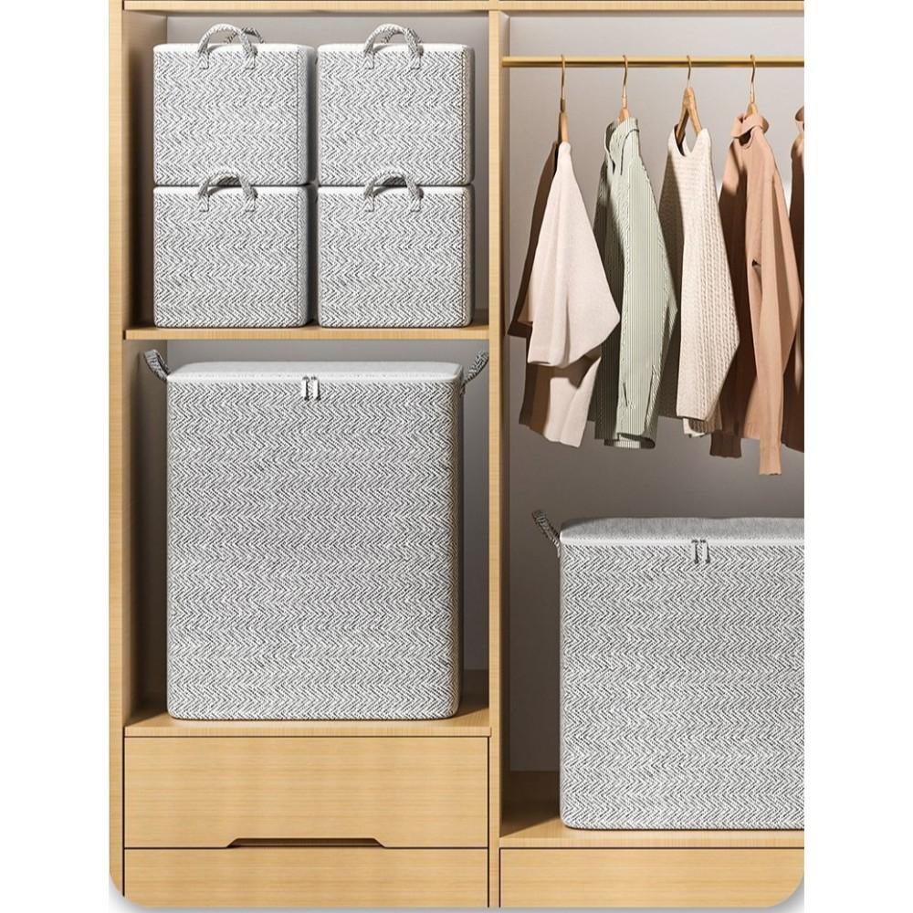 Max 58gal Home Luggage Packing Bag, Nonwoven Fabric Storage Box, Zipper Closure, Large Capacity for Clothes, Bedding, Moving, Bedroom