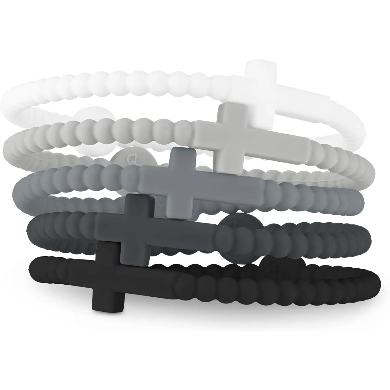 Jesus Bracelets - Cross Silicone Bracelet