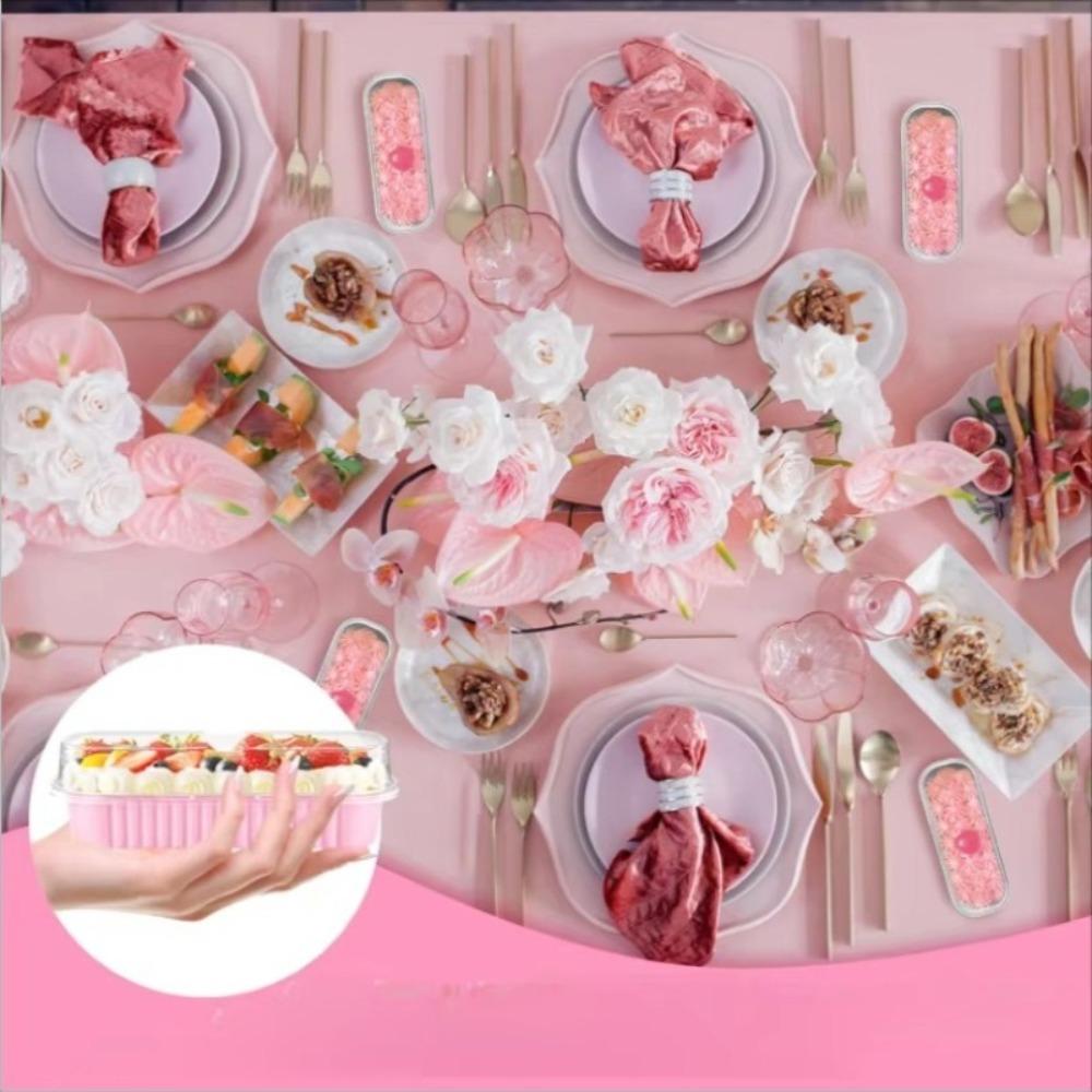 30 Pcs Mini Loaf Pans with Lids, 6.8 oz Rectangular Aluminum Foil Baking Pans, Mini Loaf Containers for Baking Cups, Cake Cups, Holiday Events