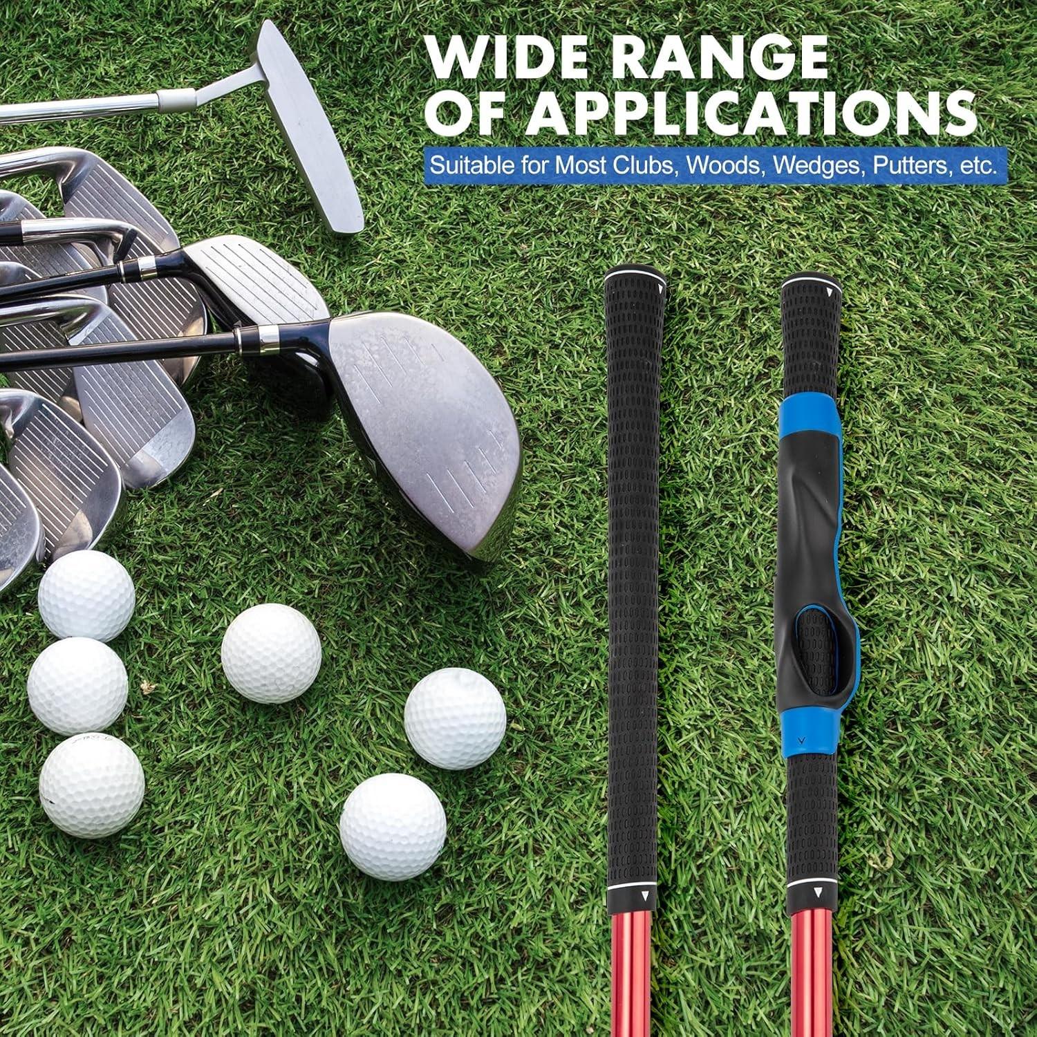 Golf Grip Training Attachment, Outdoor Golf Swing Trainer, Beginner Motion Alignment Aid, Correct Grip Training Tool, Golf Accessories
