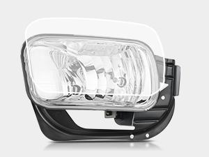 Nilight Direct Fit Weatherproof Fog Lights Assembly with H10 Bulbs, Clear Lens Replacement for 2009-2012 Dodge Ram 1500 & 2010-2018 Ram 2500/3500 Truck Car Accessories, Ram Trucks, Dust-Proof