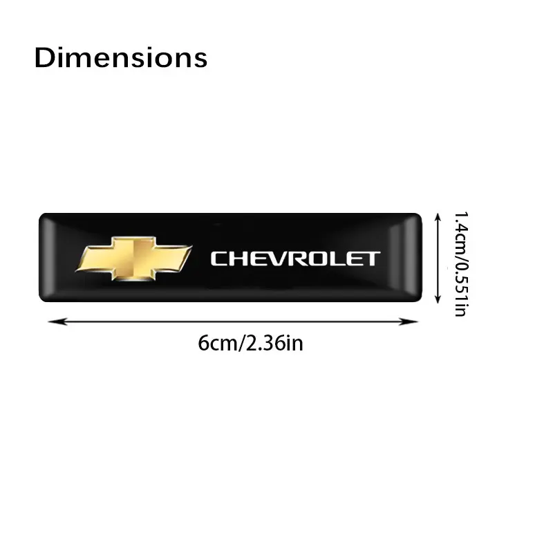 2Pcs Metal Turbo Charger Emblem Badge Decal – Fits Chevrolet Malibu, Cruze, Front/Rear/Side Mount