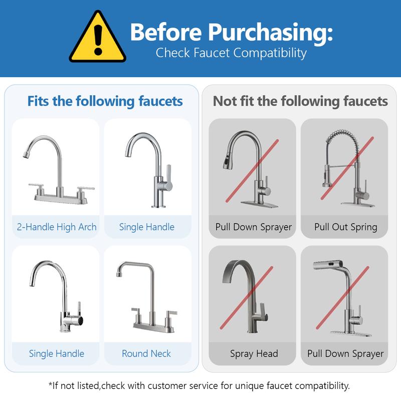 Water  for Sink Faucet, NSF Certified Water Purifier,Kitchen household water purifier faucet water, water dechlorination, - Material, Faucet Mount Water Filtration System Easy To Install Installation ,Deals for you days