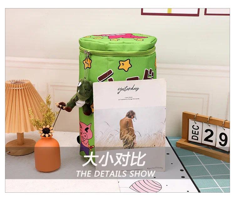 Crayon Shin-Chan Same Style Cute Backpack Crocodile Biscuit Backpack Top Zipper Badminton Racket Bag Portable Large Capacity Bag