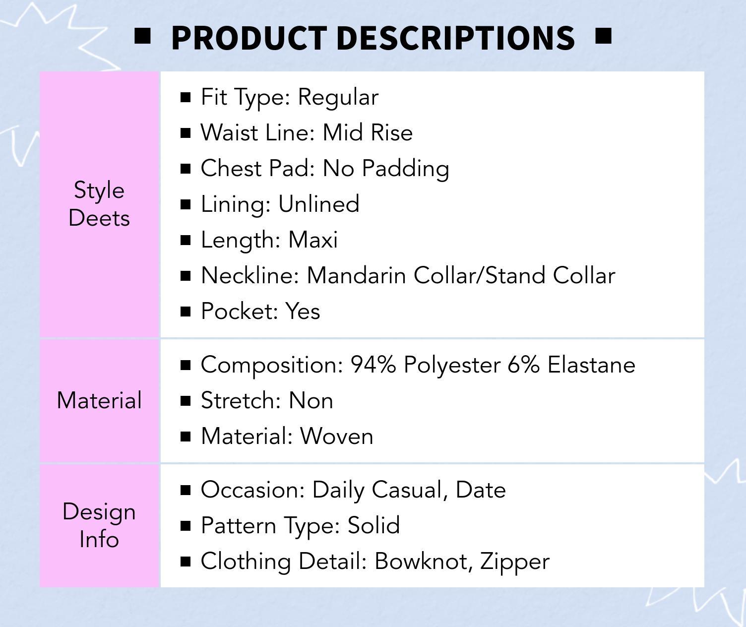 Cider Stand Collar Tie-Neck Short Sleeve Draped Pocket Flared Maxi Dress
