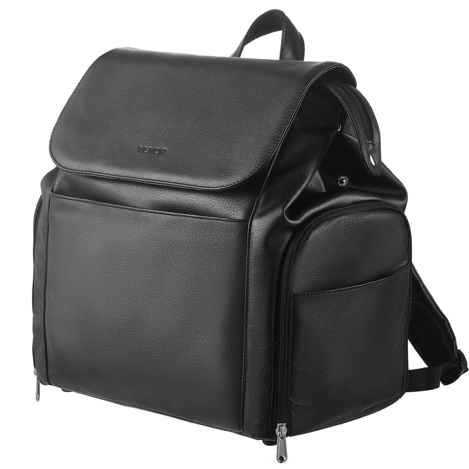 fathersdaygift  VEVOR Breast Pump Backpack, Breast Feeding Bag with Ice Pack, Fits for S1/S2, Pumping Accessories Breastmilk Storage, Portable Pump Carrying Case for Work, Travel and Family Use, Black