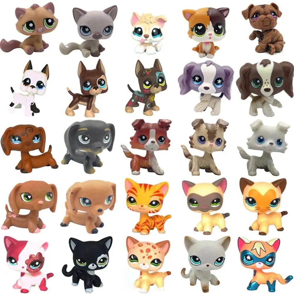 Rare Pet Themed Bobblehead Blind Box  - Short Hair Kitten/Dog (Dachshund, Collie, Spaniel, Great Dane) Collectibles, Fidget , Unisex Safe Materials   Gift for Ages 12+, New  Design, Bobble Head fun sensory aid plush stress relief  kawaii squeeze relax