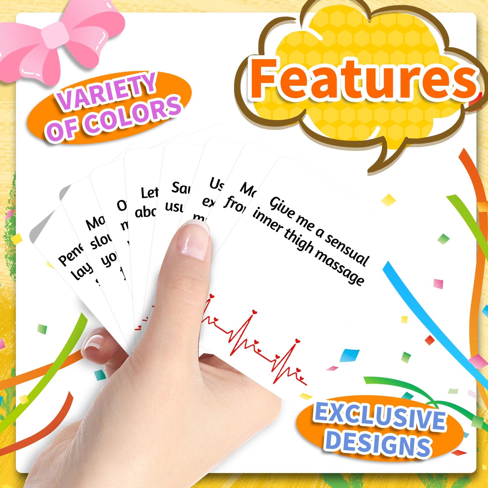 2026 New 50-card Couple Date Interactive Card Game, Adult Secret Moment Tabletop Cards, English Version, Perfect for Romantic Moments