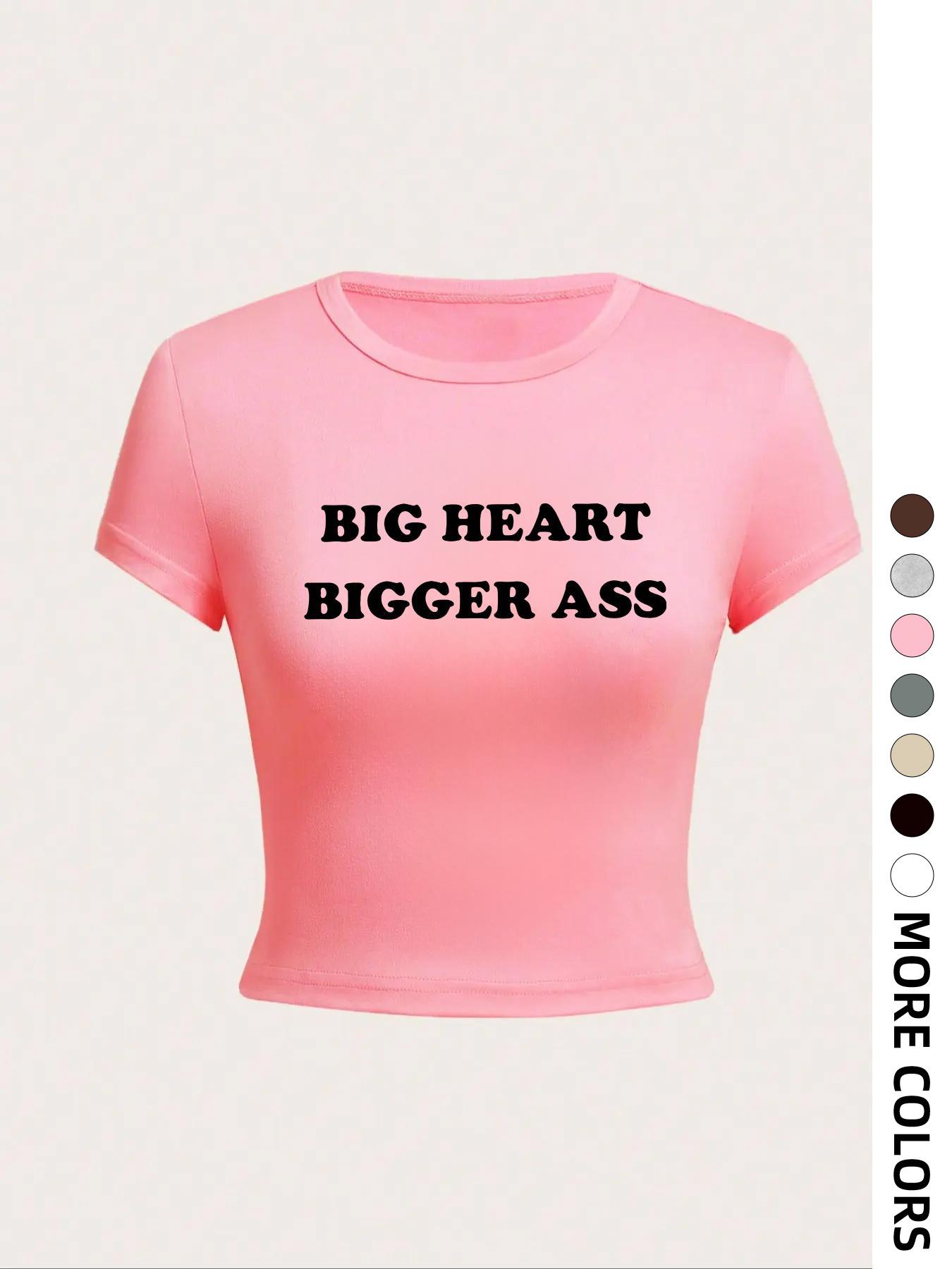 Essnce 1pcs Women Solid Round Neck Casual Tee Womenswear