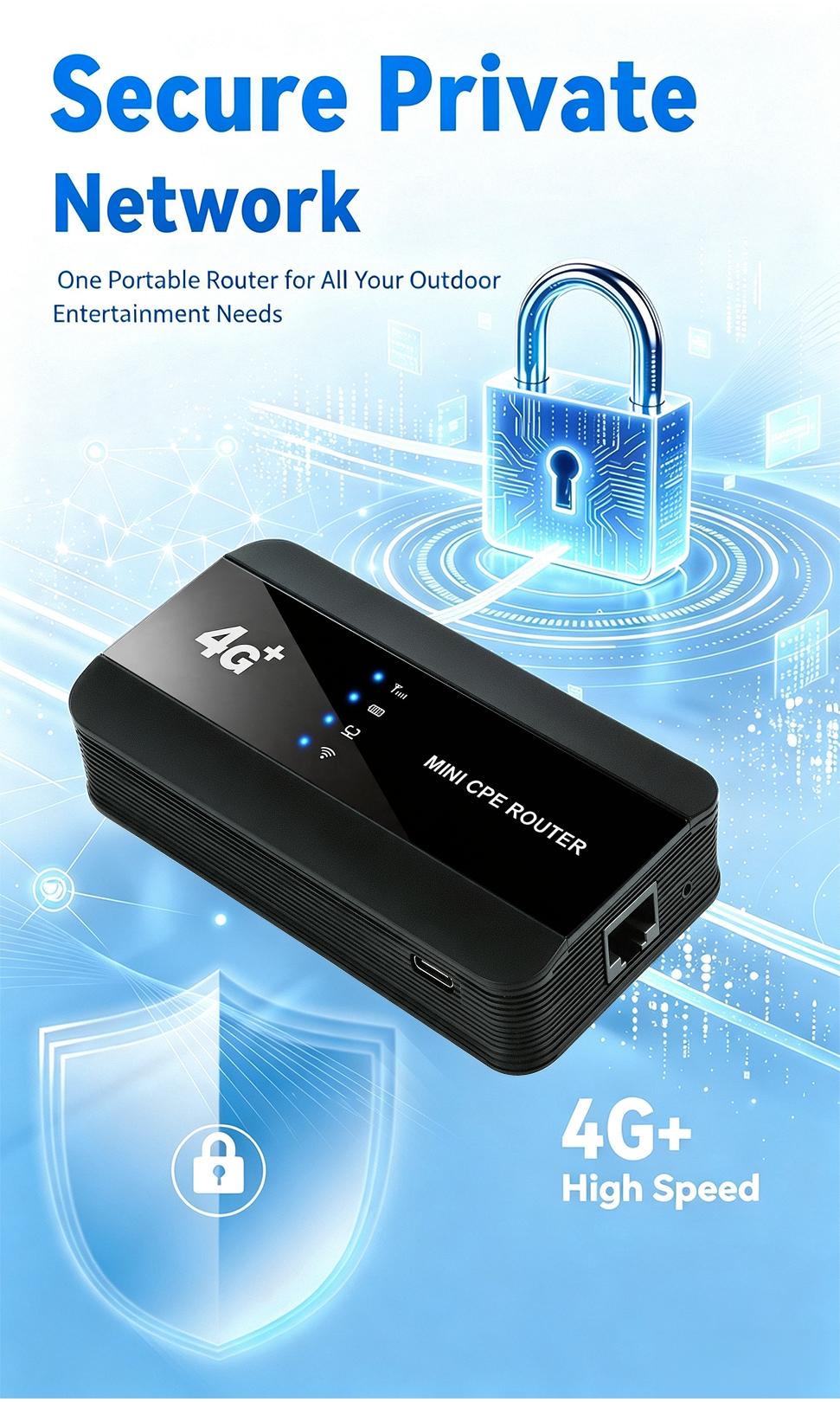 Upgraded 2-in-1 4G LTE Router with Ethernet Port, Portable Mobile Hotspot & Wired Network Router with 3000mAh Battery, SIM Card Supported, Professional Travel WiFi Router for Home and Business Upgraded 2-in-1 4G LTE Router with Ethernet Port, Portable Mobile Hotspot & Wired Network Router with 3000mAh Battery, SIM Card Supported, Professional Travel WiFi Router for Home and Business