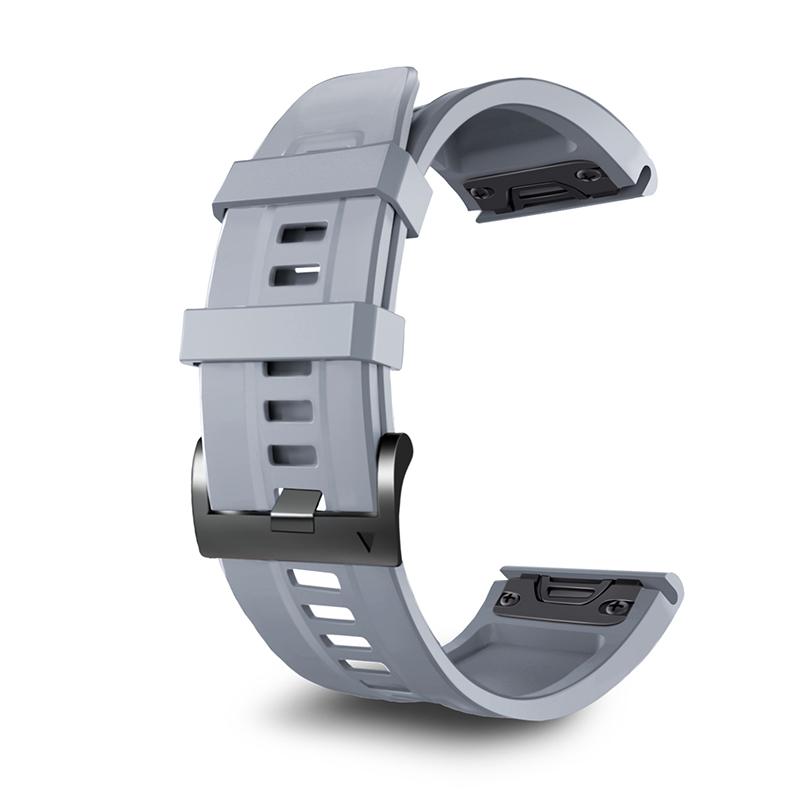 22/26mm quick installation strap, compatible Garmin tactix 8 47/51mm/Descent G2/Mk3i 51mm/Fenix 8 51/47mm/7X/7Pro/6X/6pro/5X/5plus， Soft silicone sports strap compatible with quatix 5/6/7/Epix Pro 51mm/Tactix7 AMOLED/Enduro3 2/Forerunner 955 965
