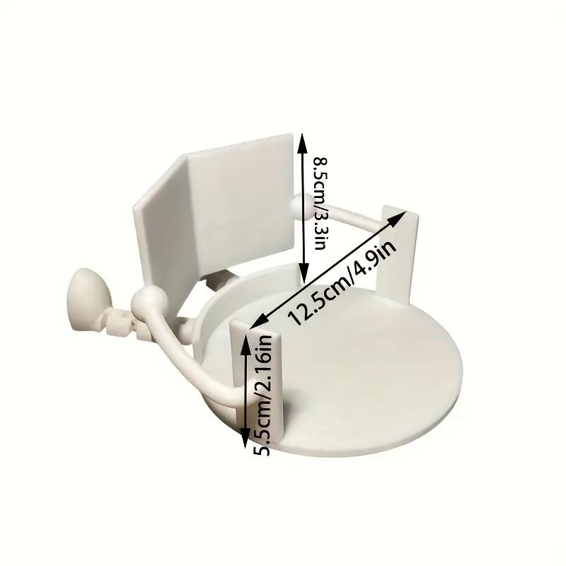 Fun Tissue Holder 🧻🎨 - Toilet Paper Holder, Practical & Artistic Design with Adjustable Joints, Ideal for Office/Home Bathroom/Any Restroom, Black Friday Deal: Perfect Christmas/New Year Gift