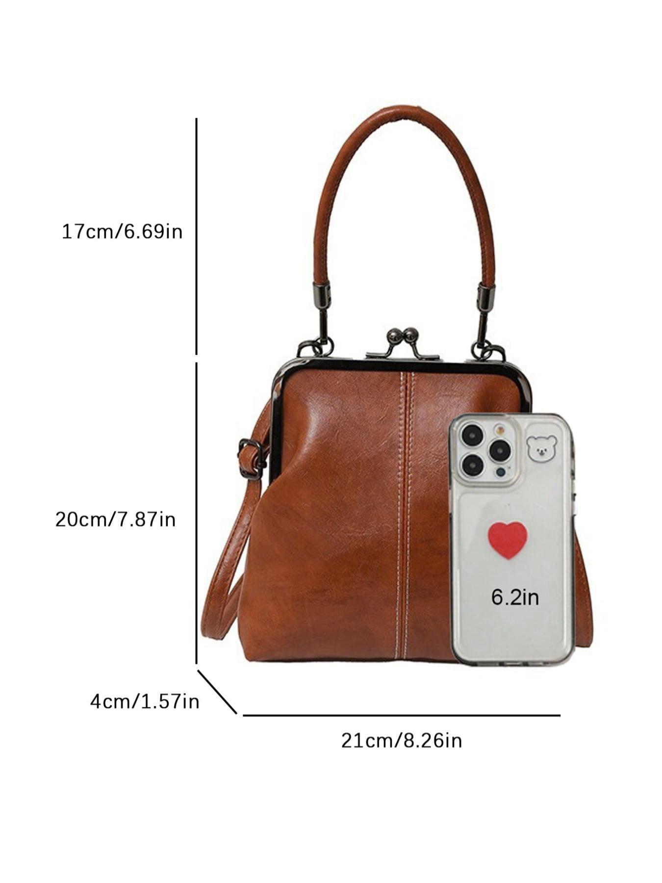 Women's Retro Fashion Shoulder Bag, Crossbody Shoulder Bag, Simple Style Mini Handbag with Adjustable Strap, Classic Versatile Design for Daily Use, Casual Handbag Satchel, Adjustable Crossbody Purses Women's Retro Fashion Shoulder Bag, Crossbody Shoulder Bag, Simple Style Mini Handbag with Adjustable Strap, Classic Versatile Design for Daily Use, Casual Handbag Satchel, Adjustable Crossbody Purses