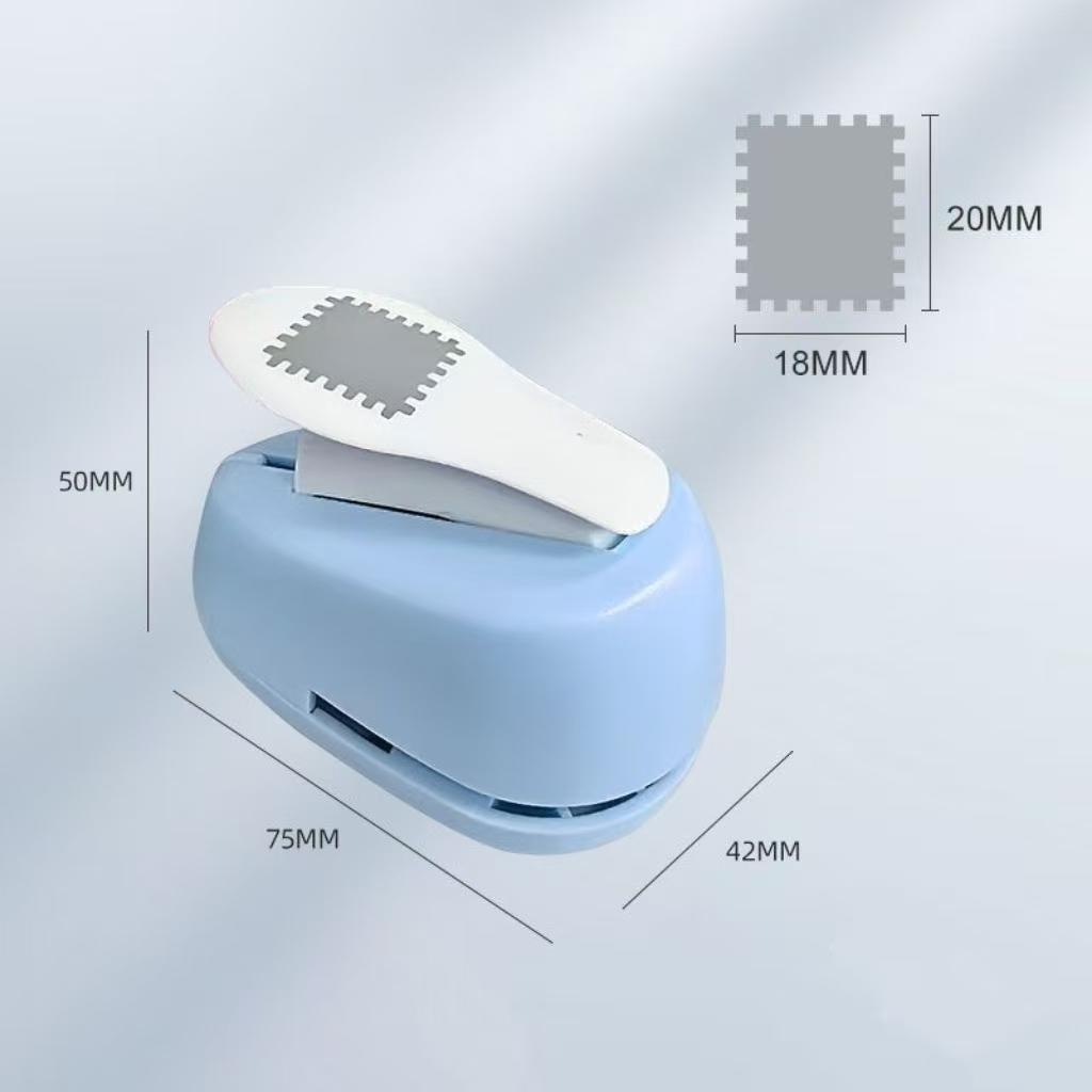 Handheld Stamp Shape Puncher, Essential for Scrapbooking & Card Making, Ideal Craft Tool for DIY Projects, Perfect for Creative Activities