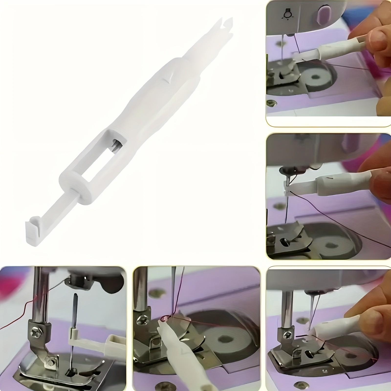 Senior Sewing Tool Threader, Home Sewing Machine Automatic Threader, Plastic Quick Needle Threader, Easy-Use Sewing Accessory, Sewing Supplies Crafts