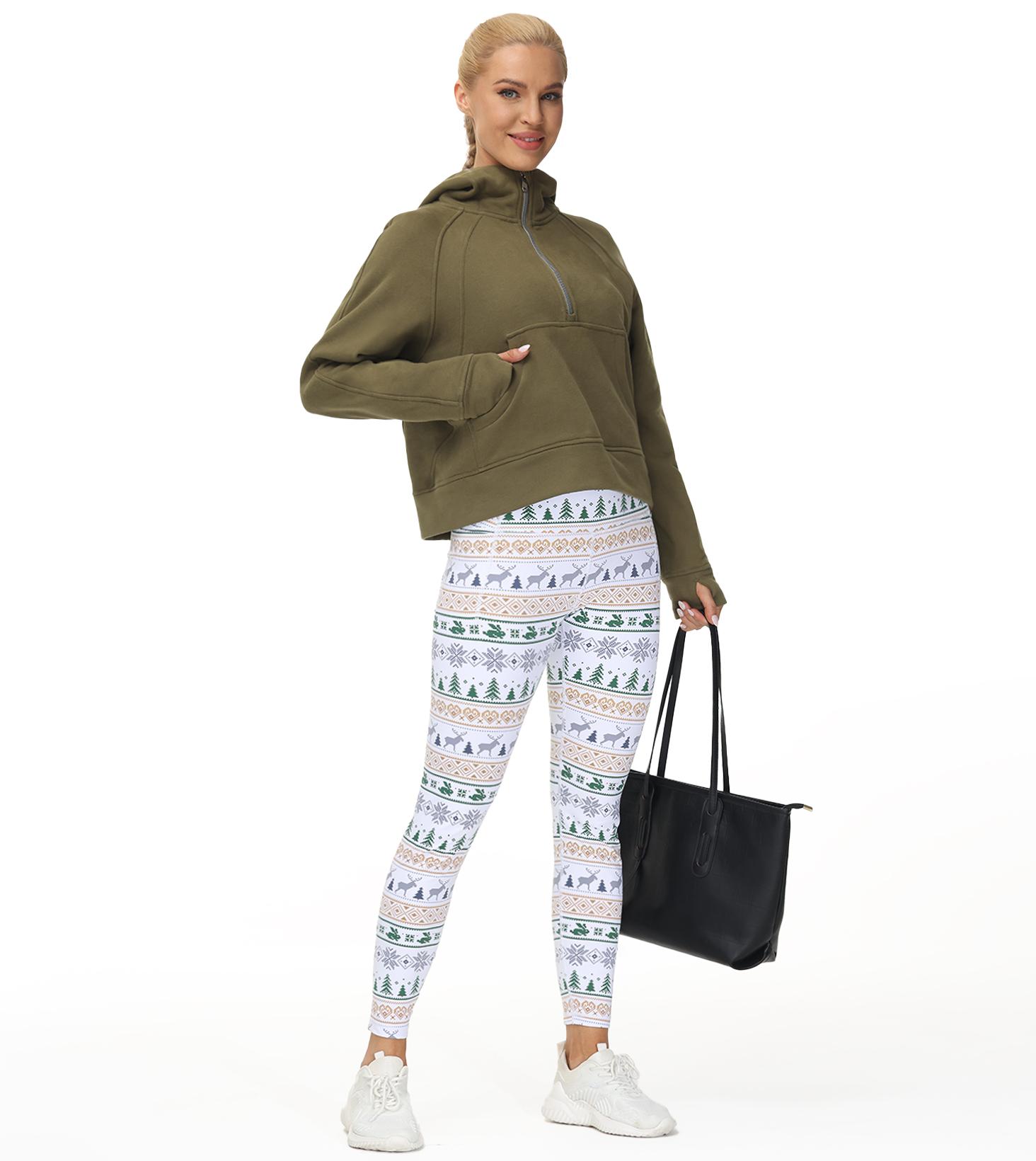 THE GYM PEOPLE Womens' Hoodies Half Zip Fleece Crop Pullover Sweatshirts with Pockets Thumb Hole  Casual Long Sleeve Tops y2k Kangaroo Activewear