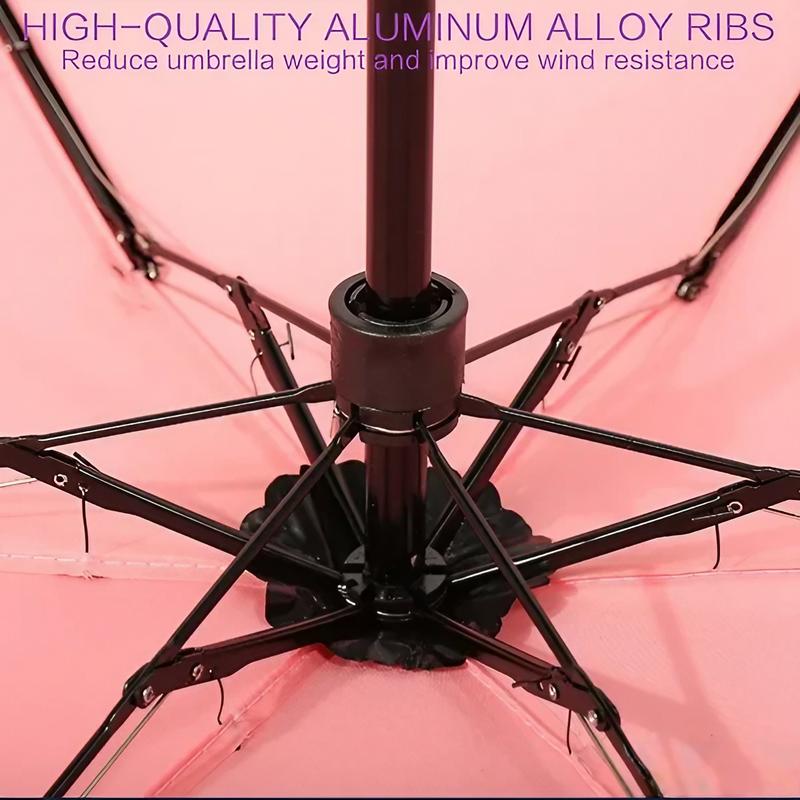 Mini Portable 50% UV Sun Umbrella Lightweight Compact Foldable Windproof Travel Outdoor Essential for Beach Picnic Durable Fabric Easy Carry Daily Adventure Sun Protection Fits in Bag