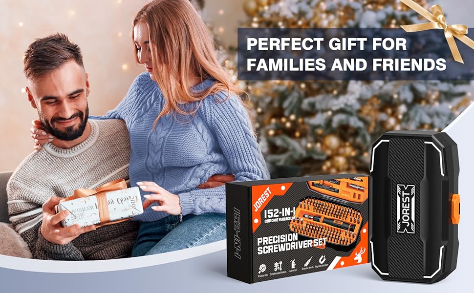 JOREST 152 Precision Screwdriver Set with Magnetic Tool Kit, Torx Triwing Bits for Electronics, Mac, Laptop, PC, RC, PS5, iPhone & Jewelers Hardware JOREST 152 Precision Screwdriver Set with Magnetic Tool Kit, Torx Triwing Bits for Electronics, Mac, Laptop, PC, RC, PS5, iPhone & Jewelers Hardware