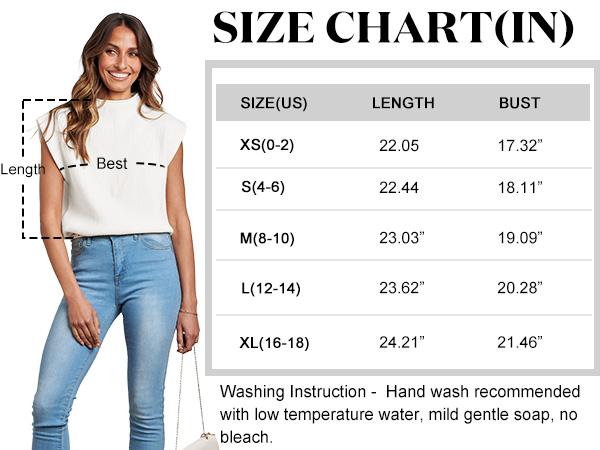 ANRABESS Women's Mock Neck Sleeveless Sweater Vest Casual Solid Cap Sleeve Knit Pullover Tank Tops 2025 Clothes