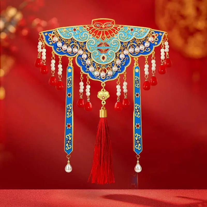 Beijing Forbidden City Cultural Refrigerator Magnet, Cloud Collar & XiaPei Design, Unique Souvenir Gift, Traditional Art Craft