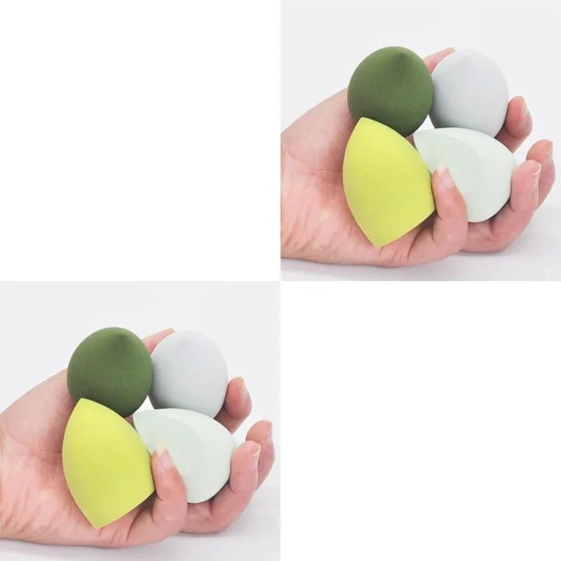 Multi-Color Makeup Sponge Set of 4, Dry Wet Use, Soft Blending, Suitable for Bb Cream, Foundation, Lotion, Universal Makeup Tool