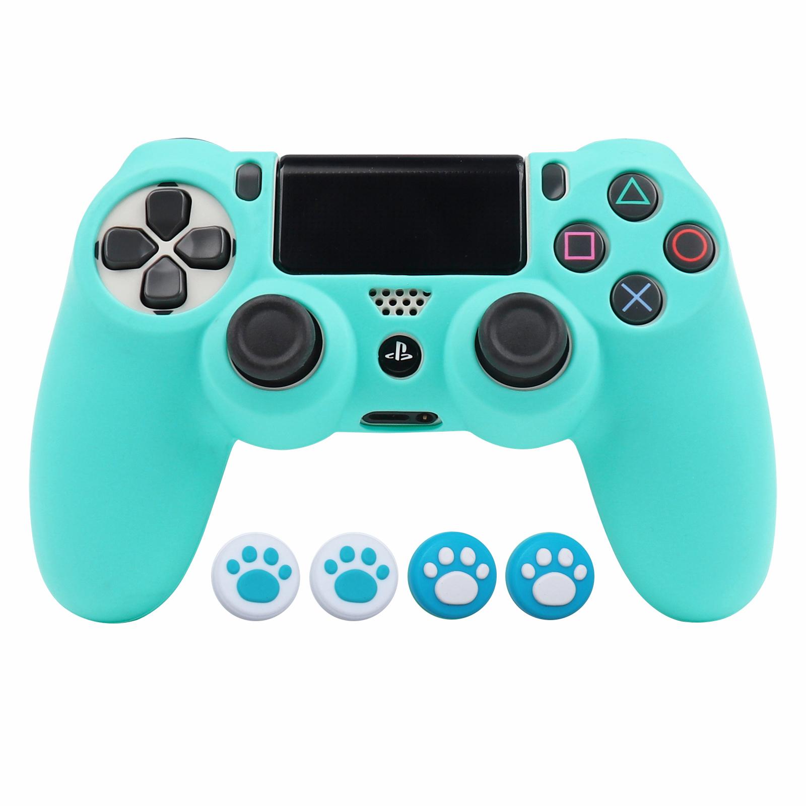 Soft Silicone Protective Case For PS4 Slim Pro Joystick Controller Skin Cover Console Accessories Video Gamepad Accessories for PS4