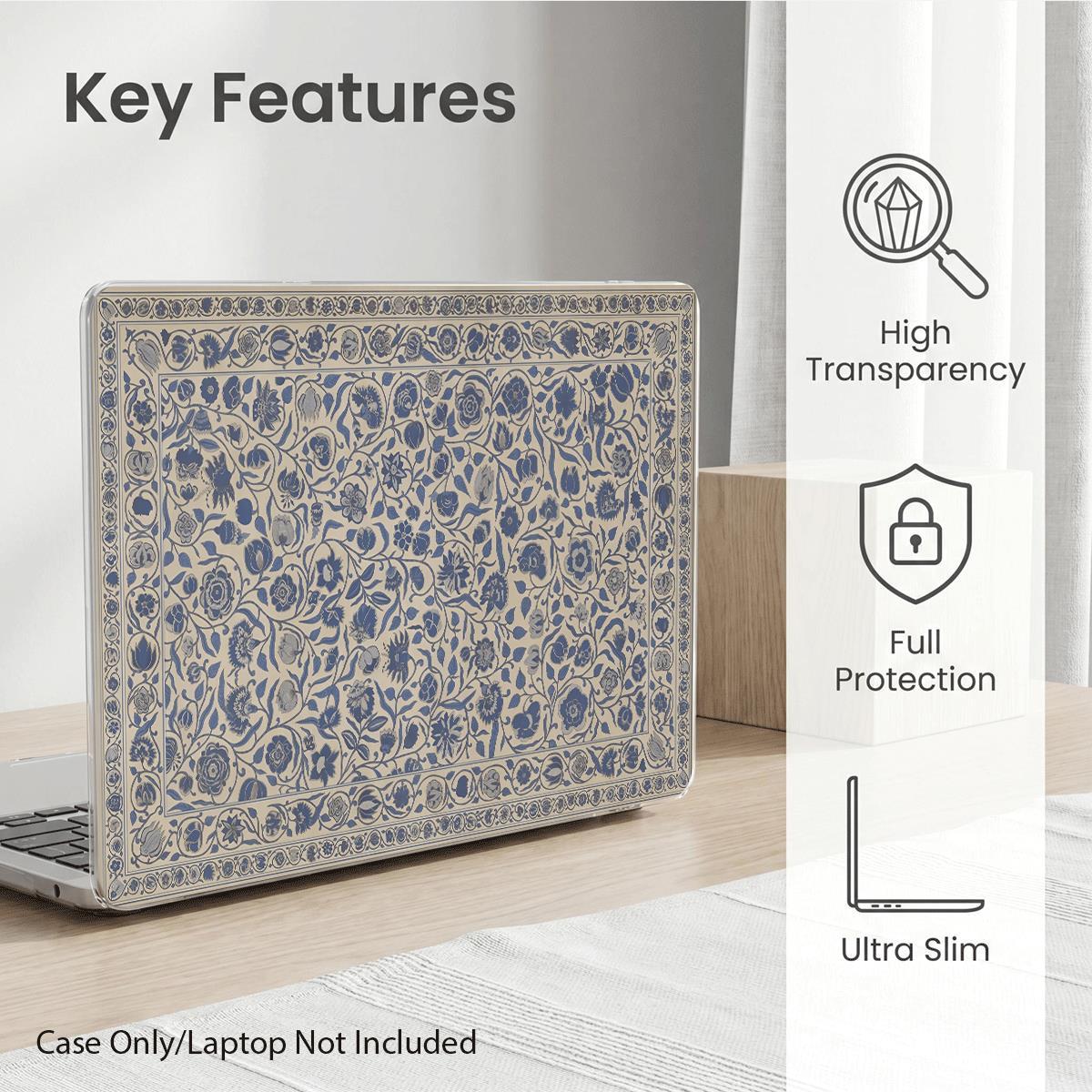 Clear Crystal Shockproof Case for MacBook/matebook,Full Transparent Hard PC Cover with Cooling Vents,Snug Fit Laptop Shell,Laptop Casing,compatible with 13 Neo/13.3 Air/13.3 Pro/13.6Air/14.2 Pro/15Air/16.2Pro/D16/14 Ultra