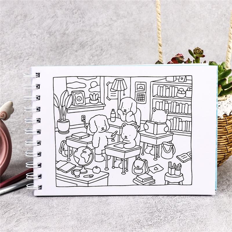 Bobbie Goods Coloring Book Luxury Edition for Adults & Teens, Comfortable Hygienic Design, Relaxing Stress Relief, Random Cover Color