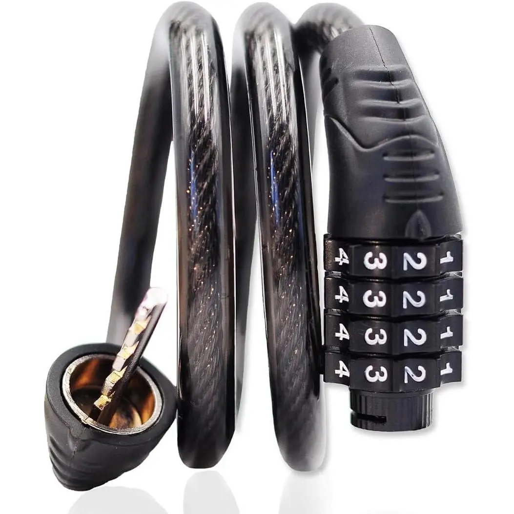 4-Digit Resettable Combination  Lock, 32-Inch  Lock