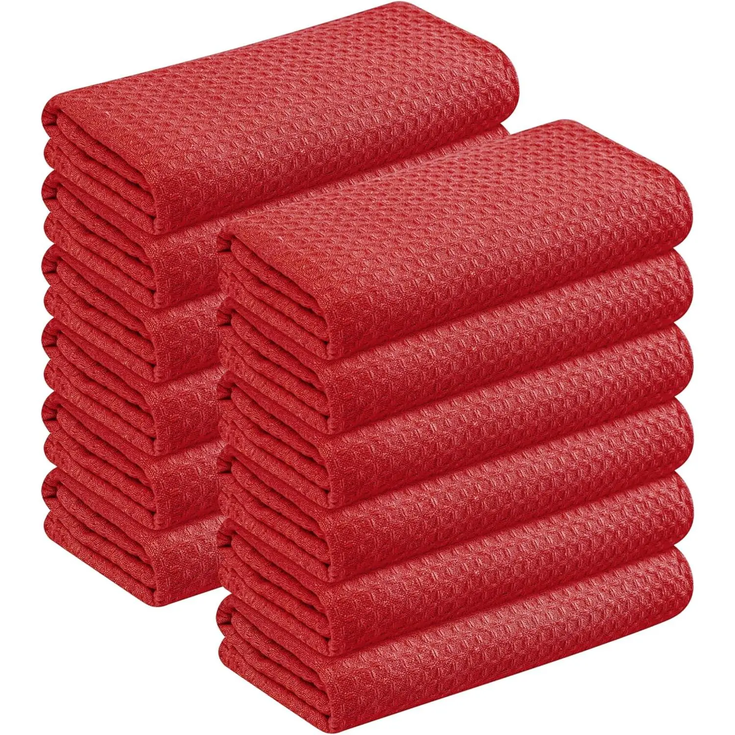 Waffle, Red