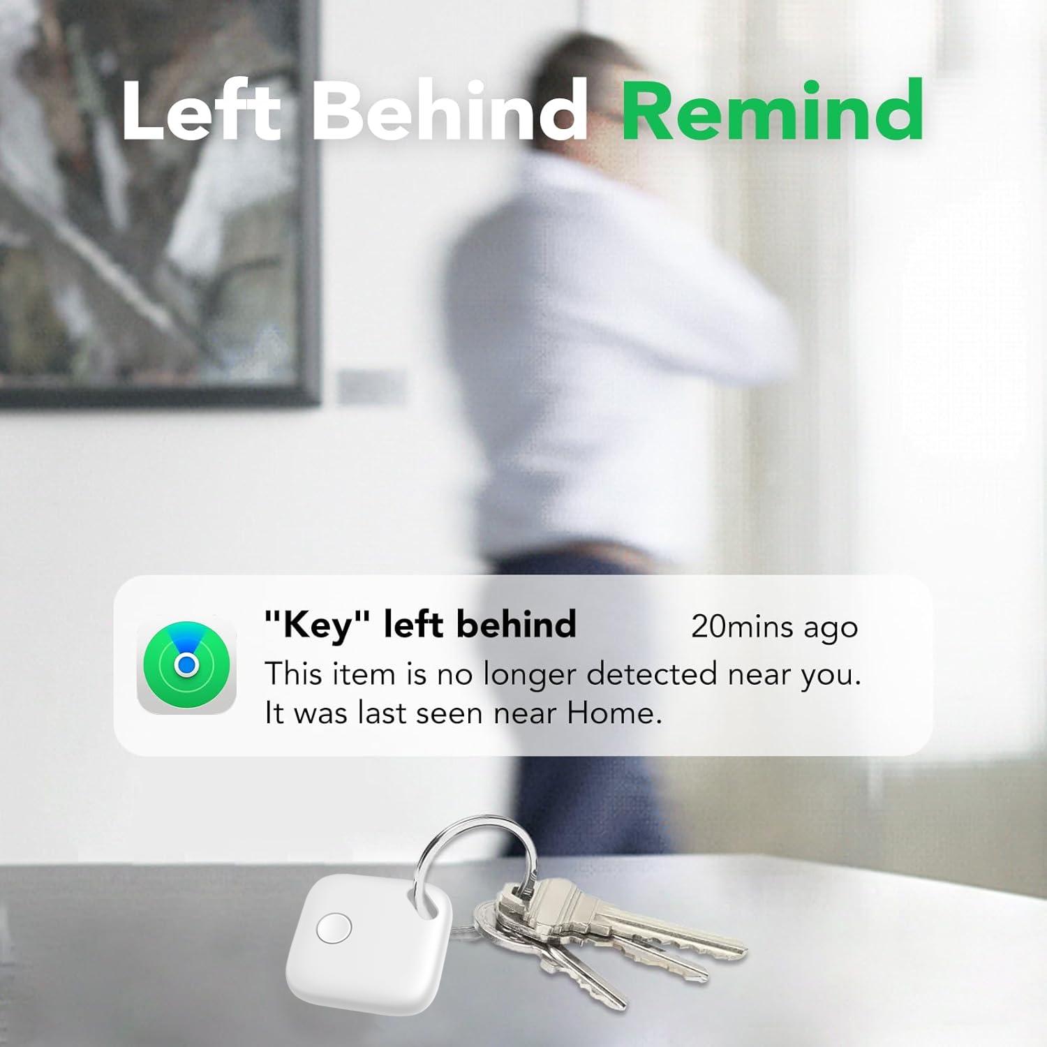 Trackers & Item Locators for Keys, Wallets, Remotes & More; Easily Find All Your Things. only iOS Compatible.USB-C rechargeable，That's smarter for your wallet and more convenient than disposable battery trackers.