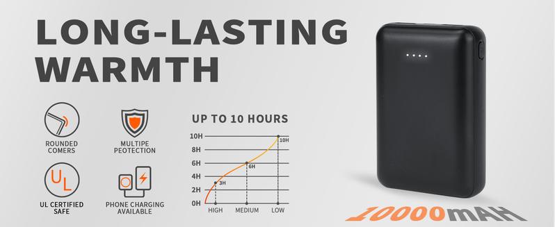 Valentine's Day gift, FathersDayGift,Christmas gift Rrtizan Heated Vest/Heated Jacket for Men Women, Lightweight with Battery Pack, Winter Outdoor Hunting Skiing Heating Vest 0085-Black Valentine's Day gift, FathersDayGift,Christmas gift Rrtizan Heated Vest/Heated Jacket for Men Women, Lightweight with Battery Pack, Winter Outdoor Hunting Skiing Heating Vest 0085-Black