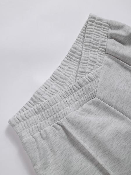 Women's Cross Waist Sporty Pants, Loose Fit Autumn Winter Sweatpants, Casual High-Waisted Long Leggings for Ladies, Athleisure Style Bottoms