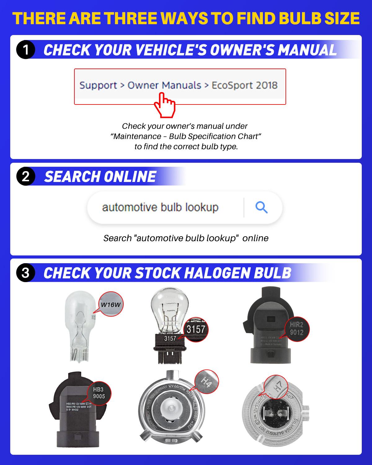 AUTOONE 9005/9006/H4/H7/H13/9012 LED Headlight Bulb, Upgraded High Lumen, 1:1 Mini Size, Plug-and-Play, 2 PCS AUTOONE 9005/9006/H4/H7/H13/9012 LED Headlight Bulb, Upgraded High Lumen, 1:1 Mini Size, Plug-and-Play, 2 PCS