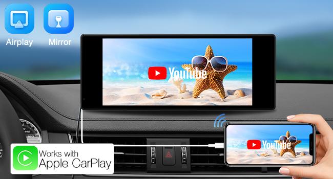 2025 10.3-inch Portable Carplay Screen for Car Compatible with Apple CarPlay and Android Auto,Wireless Car Play Unit with GPS Navigation,Bluetooth,Mirror Link, Rear Cam Touch Screen for All Vehicles 2025 10.3-inch Portable Carplay Screen for Car Compatible with Apple CarPlay and Android Auto,Wireless Car Play Unit with GPS Navigation,Bluetooth,Mirror Link, Rear Cam Touch Screen for All Vehicles