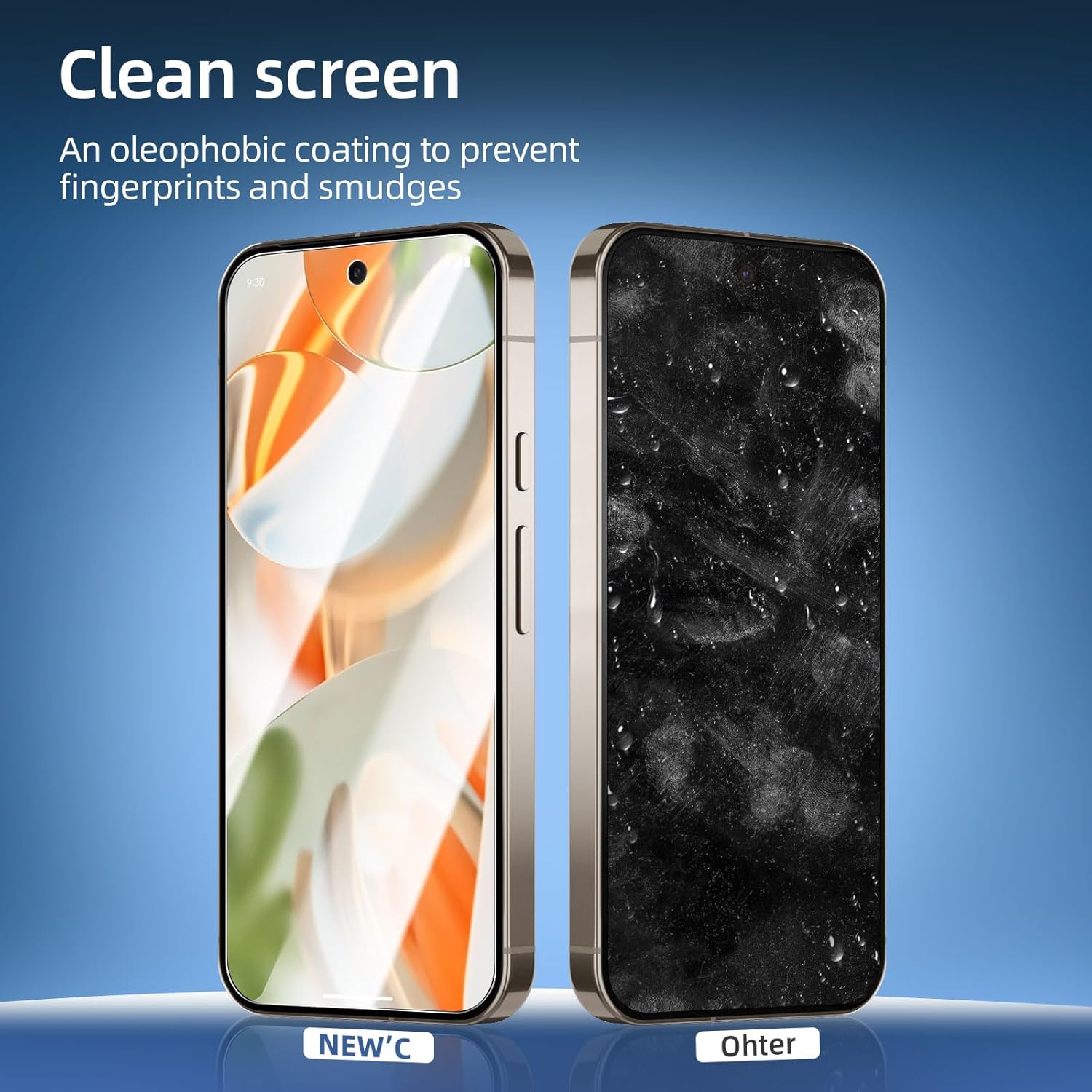 3 pcs Tempered Glass Screen Protector For Google Pixel 10/10pro/10 pro xl/9/9pro/9 pro xl/8/8a/8pro/7/7a/6/6a, Scratch Resistant, Bubble-Free Installation