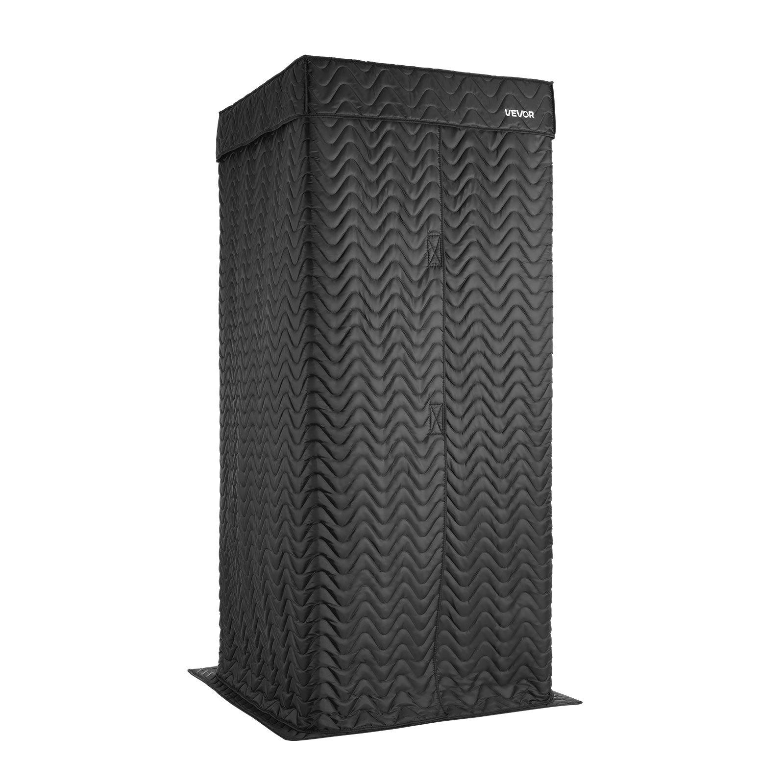 VEVOR 6.56 ft Portable Vocal Booth Recording Booth with Travel Bag for Voiceovers