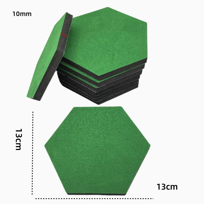 9-Piece Dartboard Wall Protector Set, Self-Adhesive Felt Padding Bricks, Durable Dart Board Surround Guard, Wall Protection