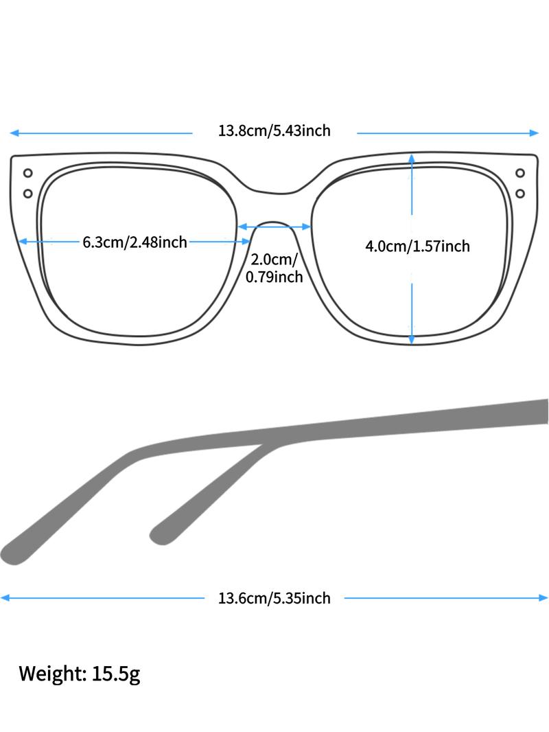 Women's Round Vintage Fashion Glasses, Cute Leopard Pattern, Decorative Lens, All Seasons, PC Material, Unisex Eyewear Accessories