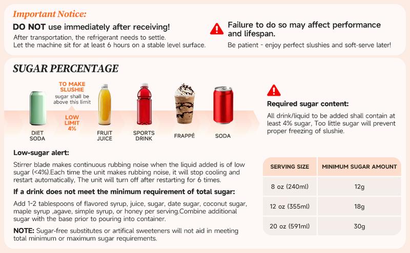 Slushie Machine-[Halloween and Christmas Gift]. Slushie Machine with 6 Preset Programs, 88oz Frozen Drink Maker for slush, Margaritas, Smoothie, Frappés, Milkshakes, Wine, and Auto-Cleaning